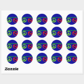 Verspreid vrede stickers (Vel)