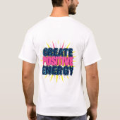 Verspreid vreugde met Neon Sunburst T-shirt (Achterkant)