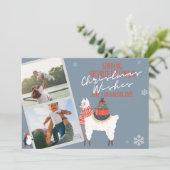 Verspreid vreugde, niet het virus - sociaal gedist feestdagenkaart (Staand voorkant)