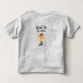 Verspreid vreugde zoals Confetti-levendig positivi Kinder Shirts (Achterkant)