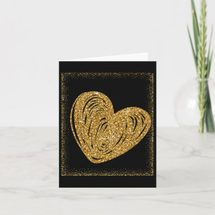 Verspreid vriendelijkheid als glitter Sticker Kaart