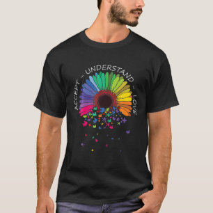 Verspreid Vriendelijkheid Autisme Bewustzijn Puzze T-shirt