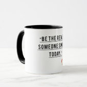 Verspreid vriendelijkheid - Wees de reden waarom i Mok (Voorkant links)