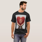 Verspreid vriendelijkheid Wereld Vriendelijkheid D T-shirt (Voorkant volledig)