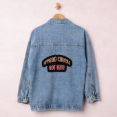 Verspreid wangen, niet haat denim jacket (Hangar)
