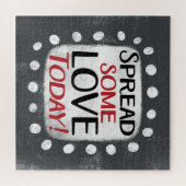 Verspreid wat liefde vandaag puzzel (Horizontaal)