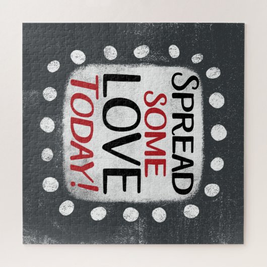 Verspreid wat liefde vandaag puzzel legpuzzel (Horizontaal)