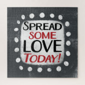 Verspreid wat liefde vandaag puzzel legpuzzel (Verticaal)