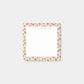 Verspreide aardbeien (crème) post-it® notes (Voorkant)