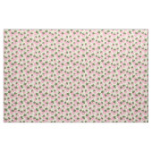 Verspreide aardbeien op Cream Stof (Fat Quarter)