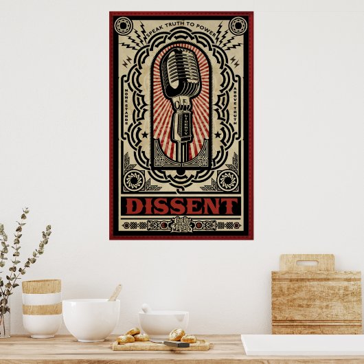 Verspreide afdruk poster (Keuken)