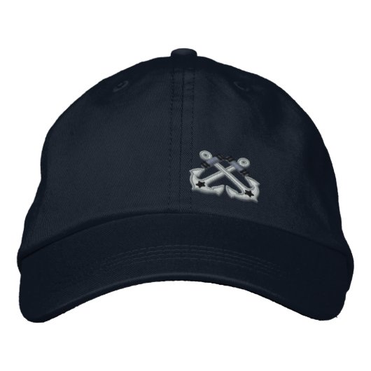 Verspreide Anchors Nautical Star Embroidery Pet (Voorkant)