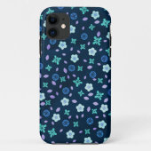 Verspreide bloemen Case-Mate iPhone case (Achterkant)