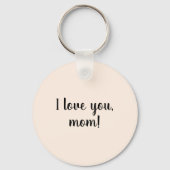  Verspreide Bloemen Inspirerend Quote Sleutelhanger (Achterkant)