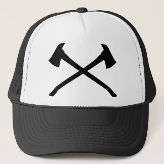 Verspreide brand trucker pet