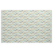 Verspreide Chevron Modern Geometric Fabric Stof (Yard (91,4 cm))