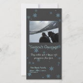 verspreide de fotokaart van de feestdagenkaart (Voorkant)