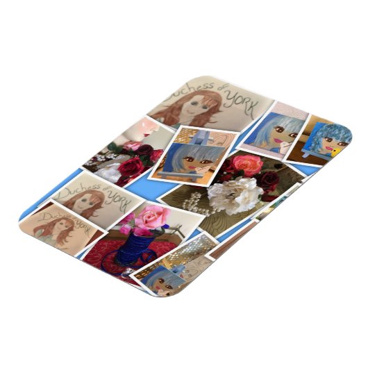 Verspreide foto's magneet (Linkerzijde)