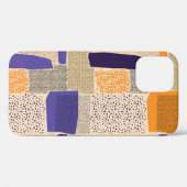Verspreide geometrische lijnen: Abstracte kunst Case-Mate iPhone Case (Achterkant (horizontaal))