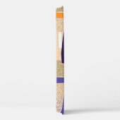 Verspreide geometrische lijnen: Abstracte kunst Case-Mate iPhone Case (Achterkant / Rechts)