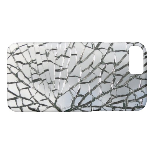 Verspreide glastextuur Case-Mate iPhone case (Achterkant (Horizontaal))