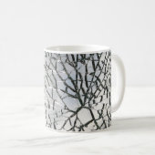 Verspreide glastextuur koffiemok (Voorkant rechts)