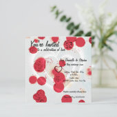 Verspreide harten kaart (Staand voorkant)