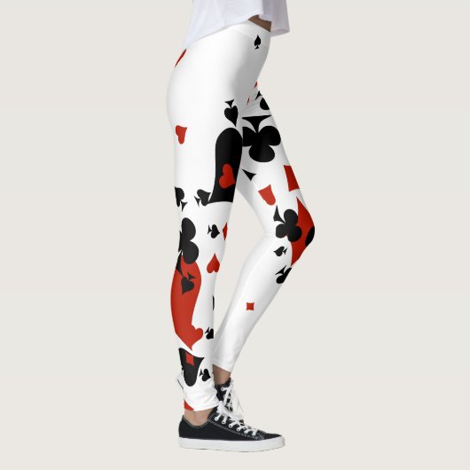 Verspreide kaartsuites leggings (Rechts)