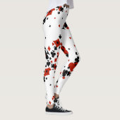 Verspreide kaartsuites leggings (Rechts)