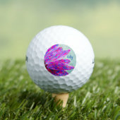 Verspreide kleur gepersonaliseerde golfballen (Insitu Shirt)