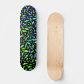 Verspreide kleur Groen Persoonlijk Skateboard (Voorkant)