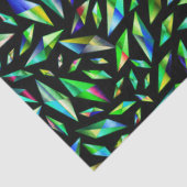 Verspreide kleur Groen Tissuepapier (Detail)