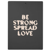 verspreide liefde klembord (Achterkant)