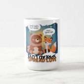 verspreide liefde koffiemok (Center)