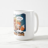 verspreide liefde koffiemok (Voorkant rechts)