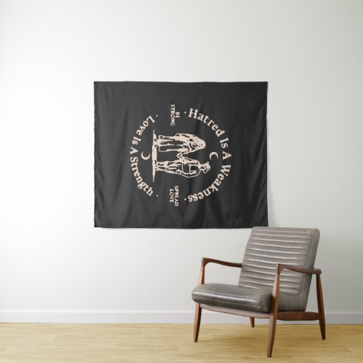 verspreide liefde wandkleed (In Situ (horizontaal))