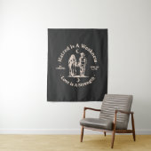verspreide liefde wandkleed (In situ)