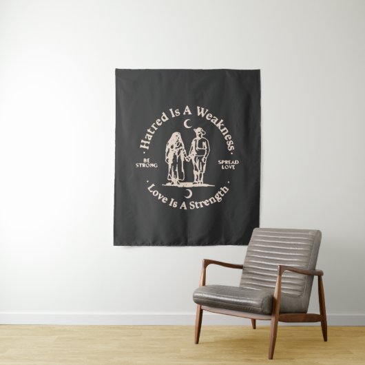verspreide liefde wandkleed (In situ)