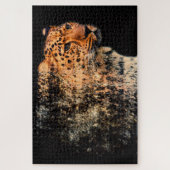 Verspreide luipaard legpuzzel (Verticaal)