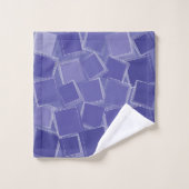 Verspreide paarse schoppen bad handdoek (Wasdoekje)