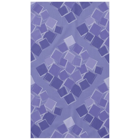 Verspreide paarse schoppen tafelkleed (Voorkant)