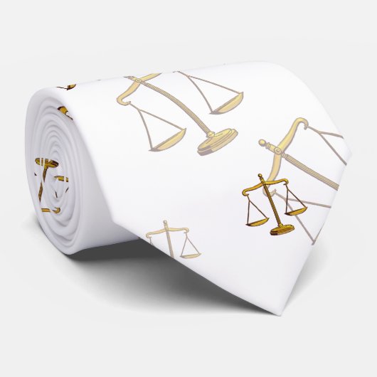 Verspreide rechters | Advocaat Stropdas (Opgerold)