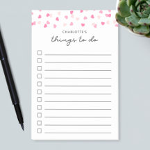 Verspreide roze maakt Confetti dingen om lijst te 