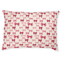 Verspreide roze strikken