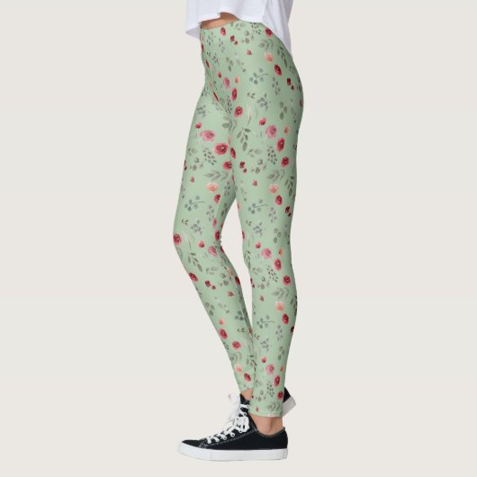 Verspreide Rozen Leggings (Links)