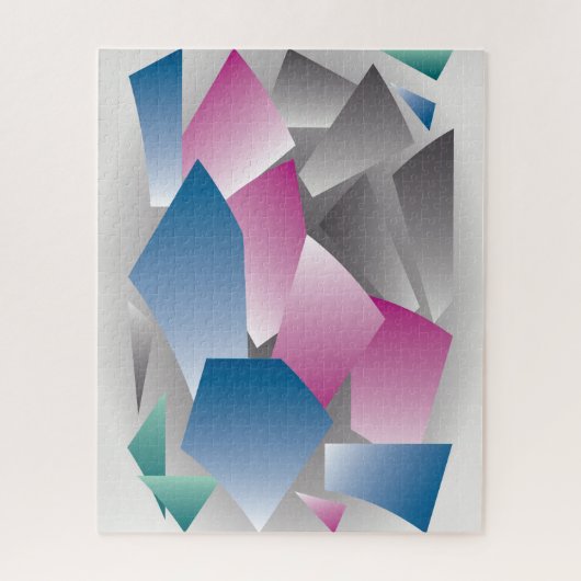 Verspreide schachten legpuzzel (Verticaal)