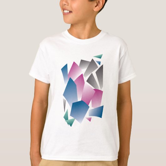 Verspreide schachten t-shirt (Voorkant)