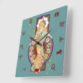 Verspreide sterren vierkante klok (Hoek)