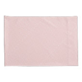 Verspreide stippen sereniteit blauw en roos roze k kussensloop (Achterkant-Rechts)