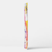 Verspreide verf op witte achtergrondverf, kunst, f Case-Mate iPhone case (Achterkant / Rechts)